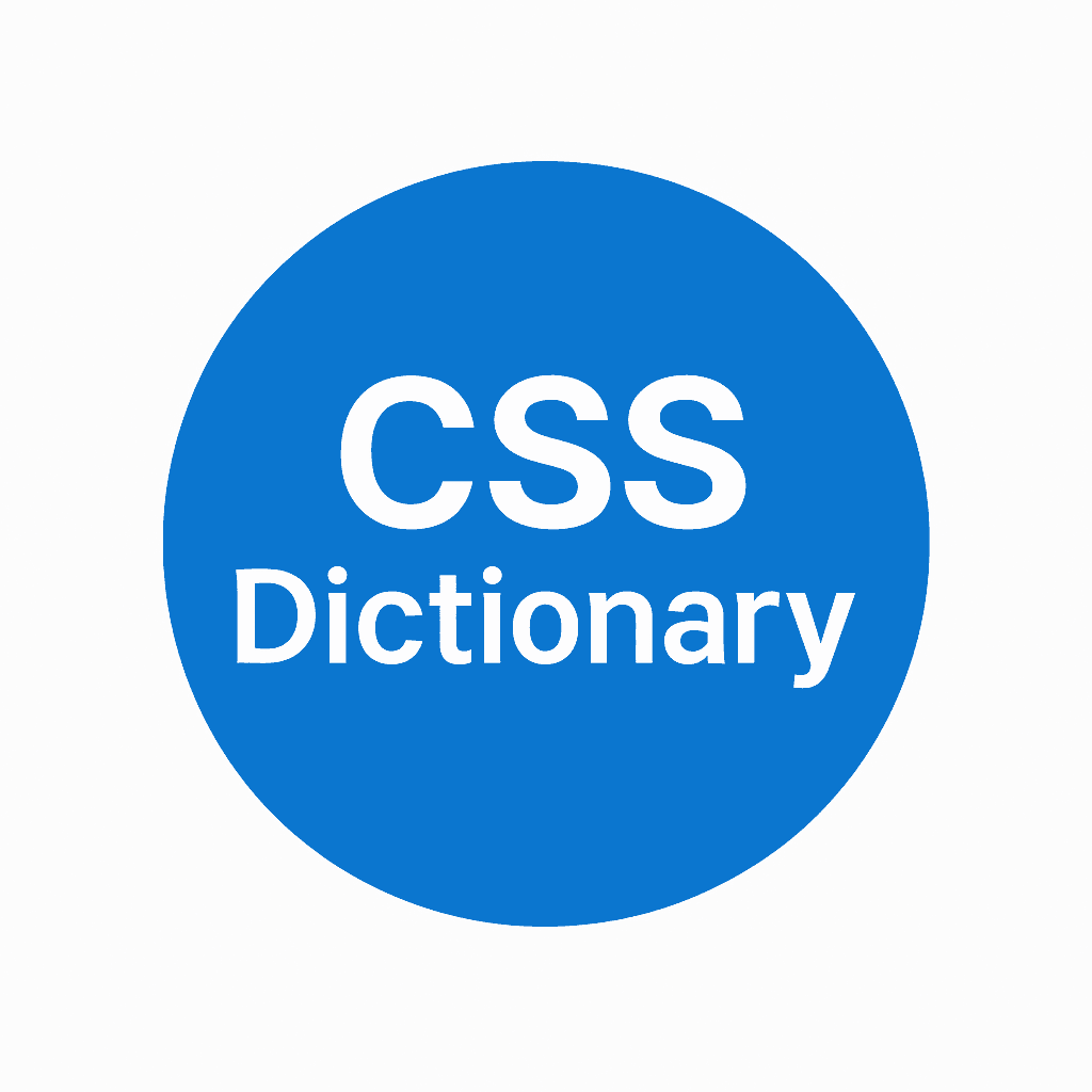 CSS Dictionaryのアプリアイコン